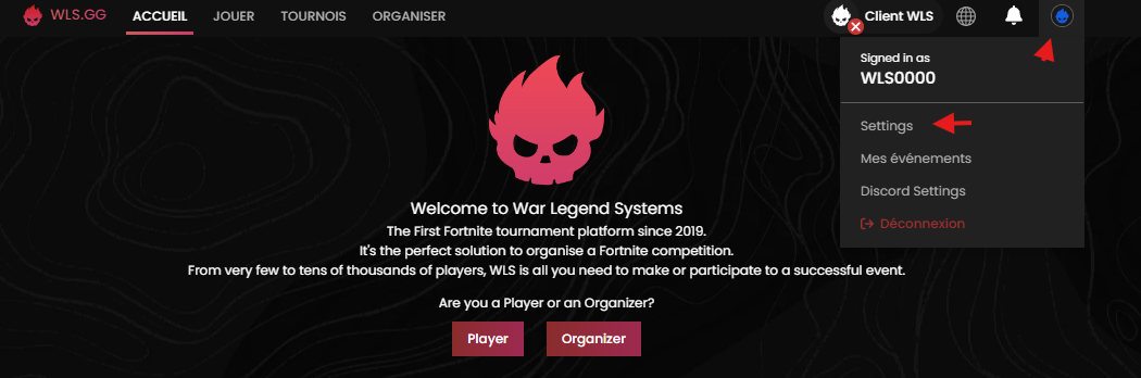 Change username image