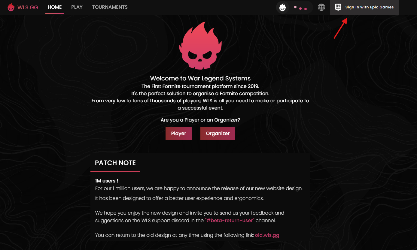 Epic Games Connection