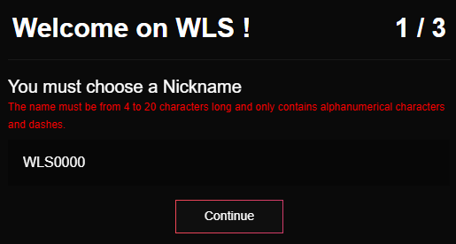 Username creation image